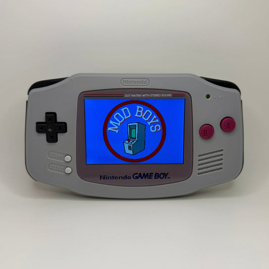 Modded Gameboy Advanced | Classic DMG Shell | V5 IPS Display