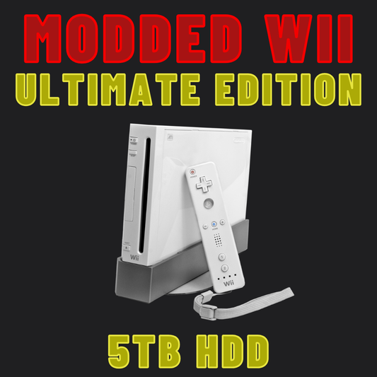 Modded Wii - Ultimate Edition | 5TB HDD - ModBoys Customs