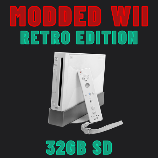 Modded Wii | Retro Edition 32GB SD - ModBoys Customs