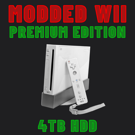 Modded Wii | Premium Edition 4TB HDD - ModBoys Customs