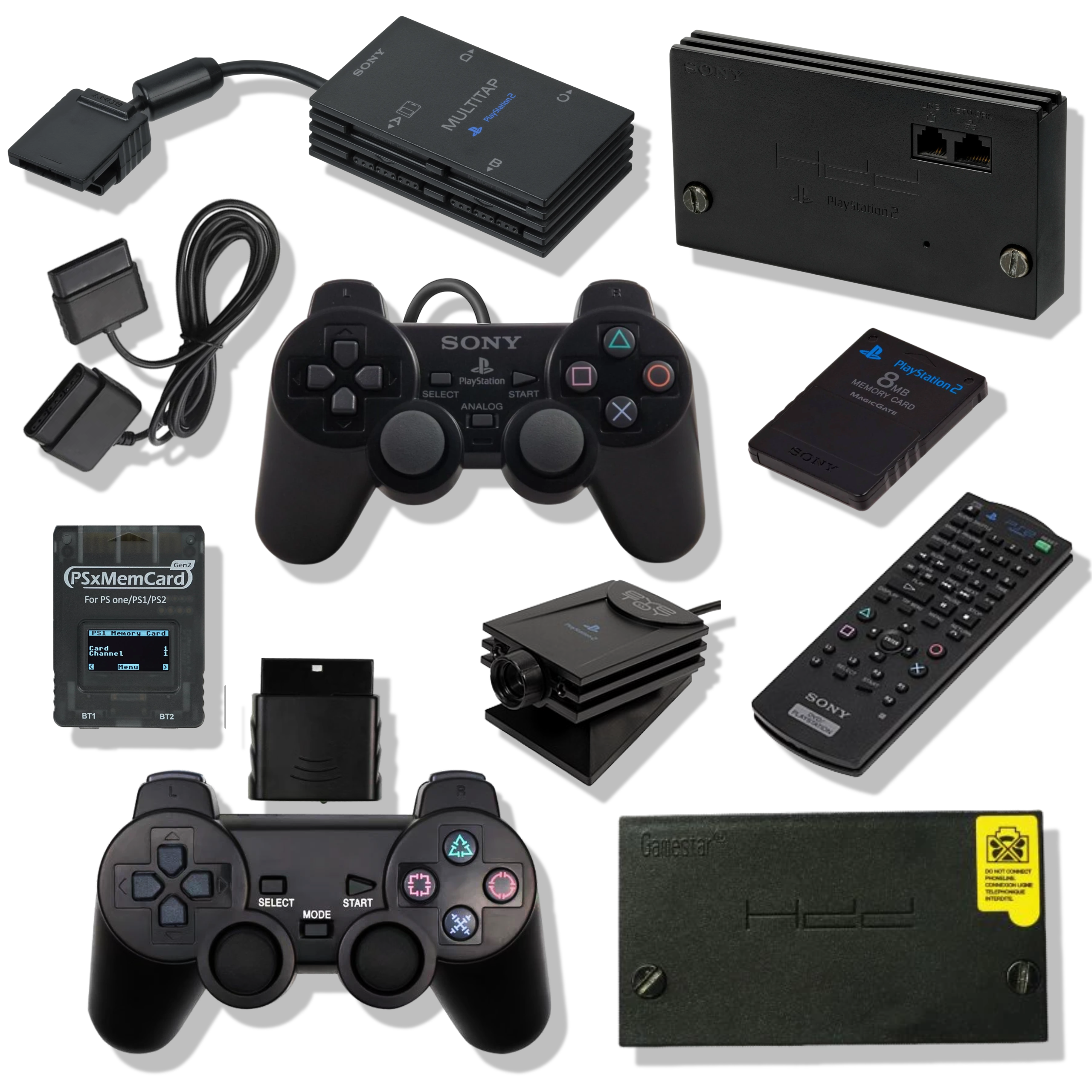 ModBoys Customs | OEM and 3rd Party PlayStation 2 Accessories