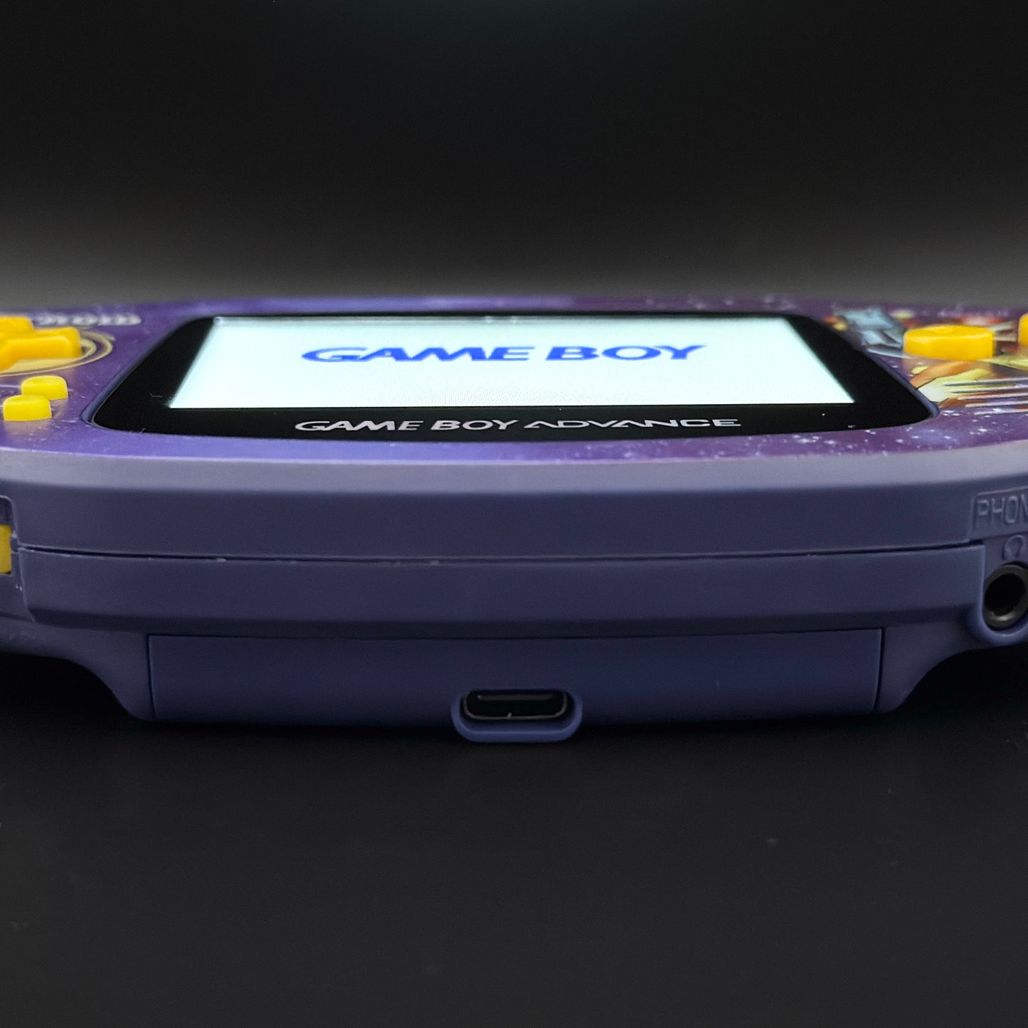 Modded Gameboy Advance | Metroid Shell | V5 IPS Display | USB-C Battery
