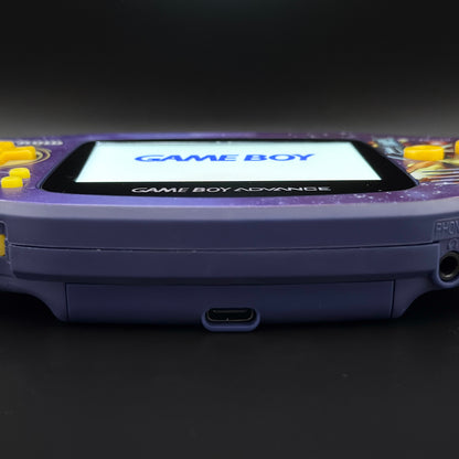 Modded Gameboy Advance | Metroid Shell | V5 IPS Display | USB-C Battery