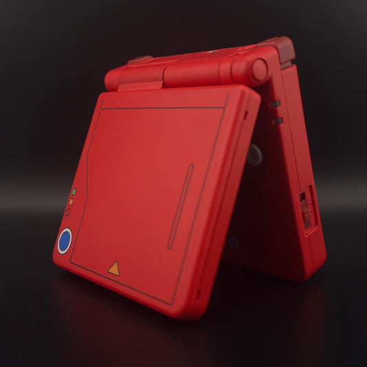 Modded Gameboy Advance SP | Pokédex UV Print Shell | V5 IPS Display