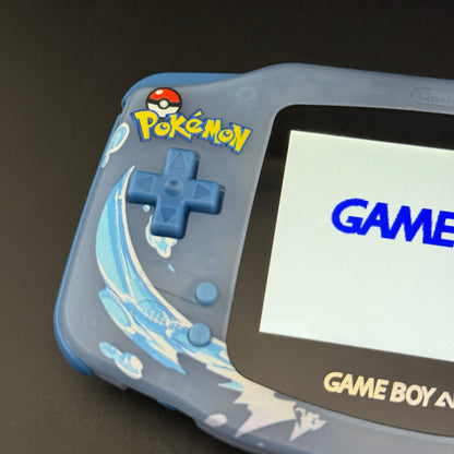 Modded Gameboy Advance | Suicune Shell and Box | 3.0” M2 IPS Display | USB-C Battery