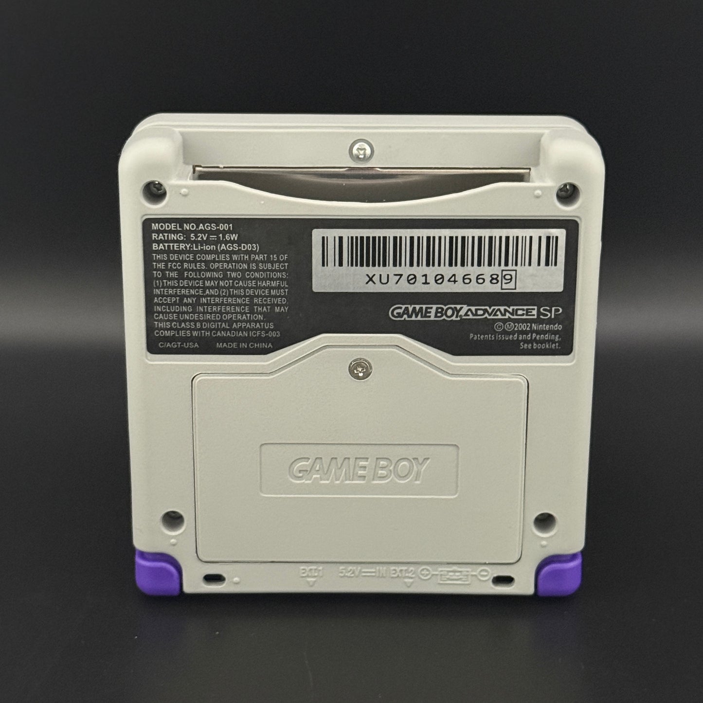 Modded Gameboy Advance SP | SNES UV Print Shell | 3.0” M2 IPS Display