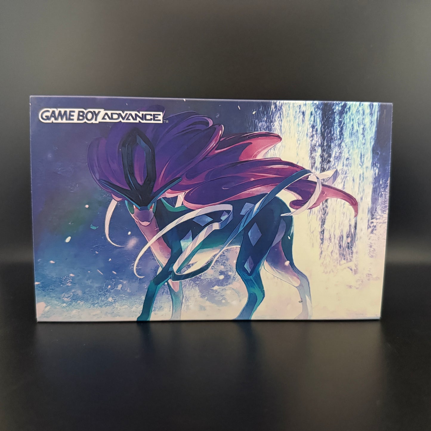 Modded Gameboy Advance | Suicune Shell and Box | 3.0” M2 IPS Display | USB-C Battery