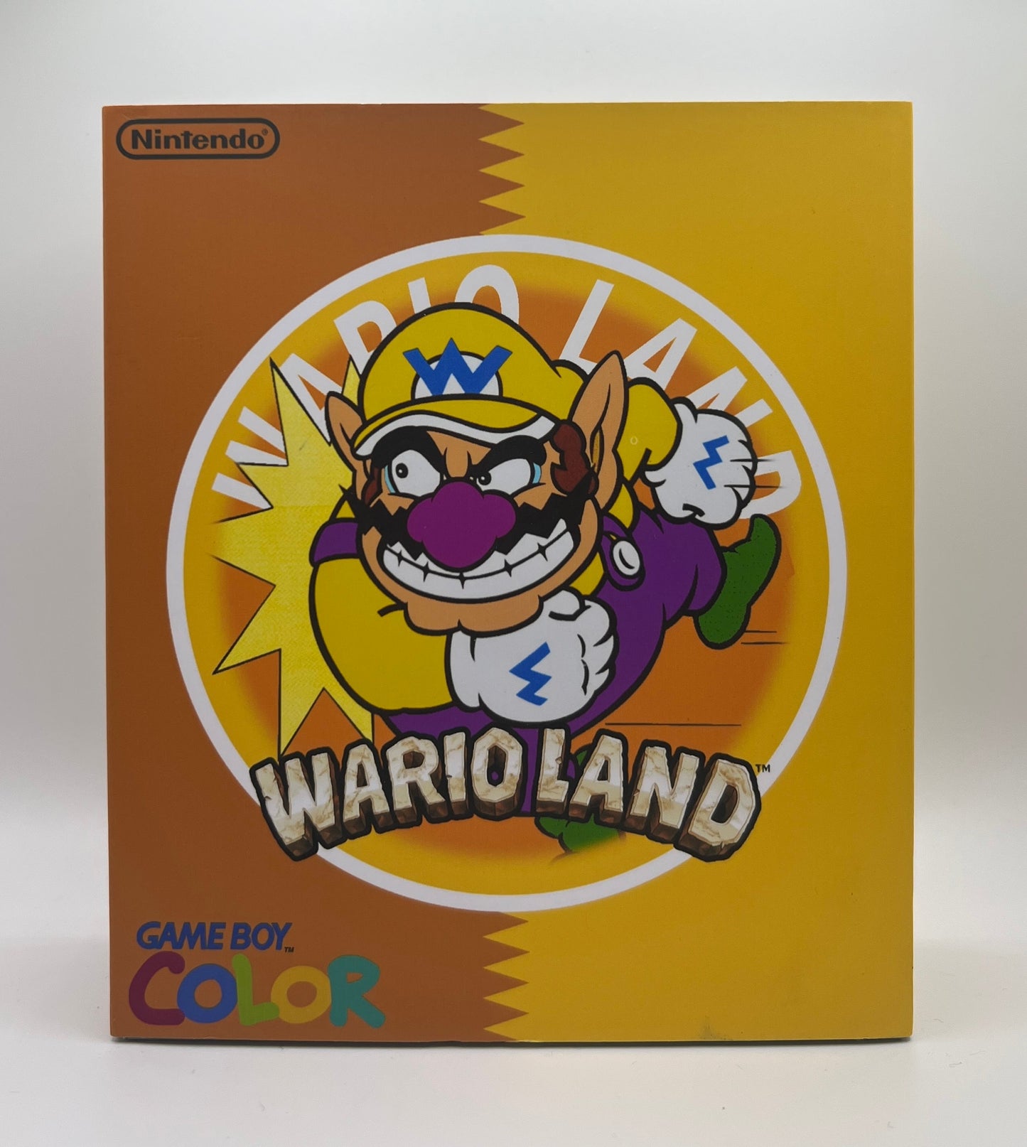 Modded Gameboy Color | Wario UV Print Shell+Box | Q5 v2.0 IPS Display