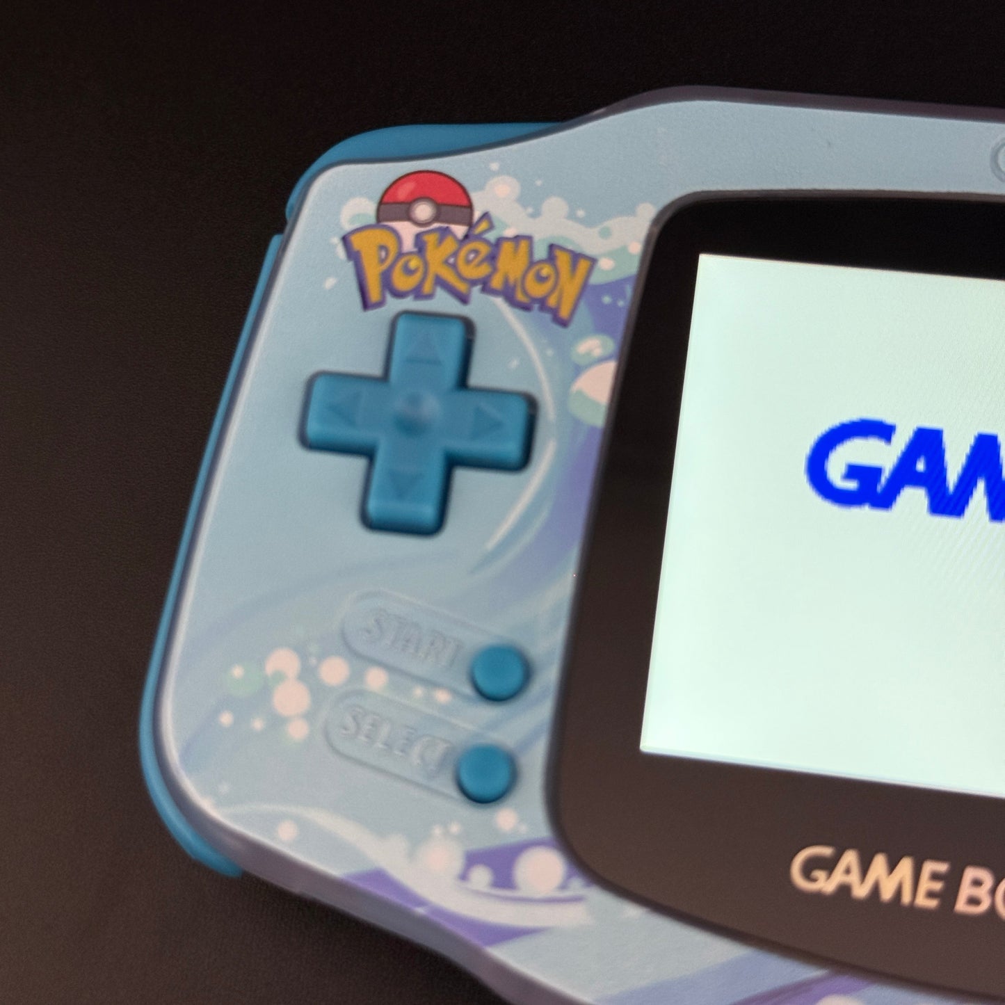Modded Gameboy Advance | Squirtle Shell | V5 IPS Display | USB-C Battery