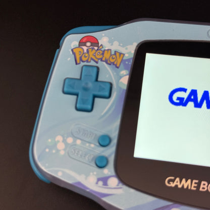 Modded Gameboy Advance | Squirtle Shell | V5 IPS Display | USB-C Battery