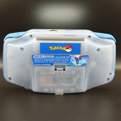 Modded Gameboy Advance | Suicune Shell and Box | 3.0” M2 IPS Display | USB-C Battery