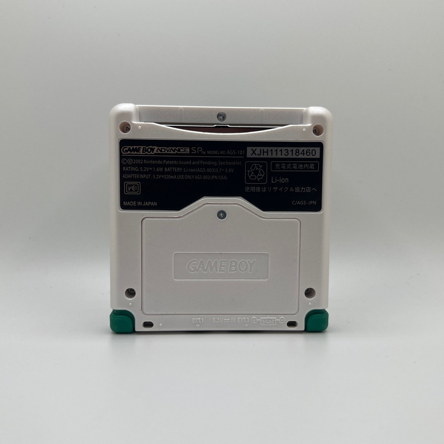 Modded Gameboy Advanced SP | Bulbasaur Shell | V5 IPS Display