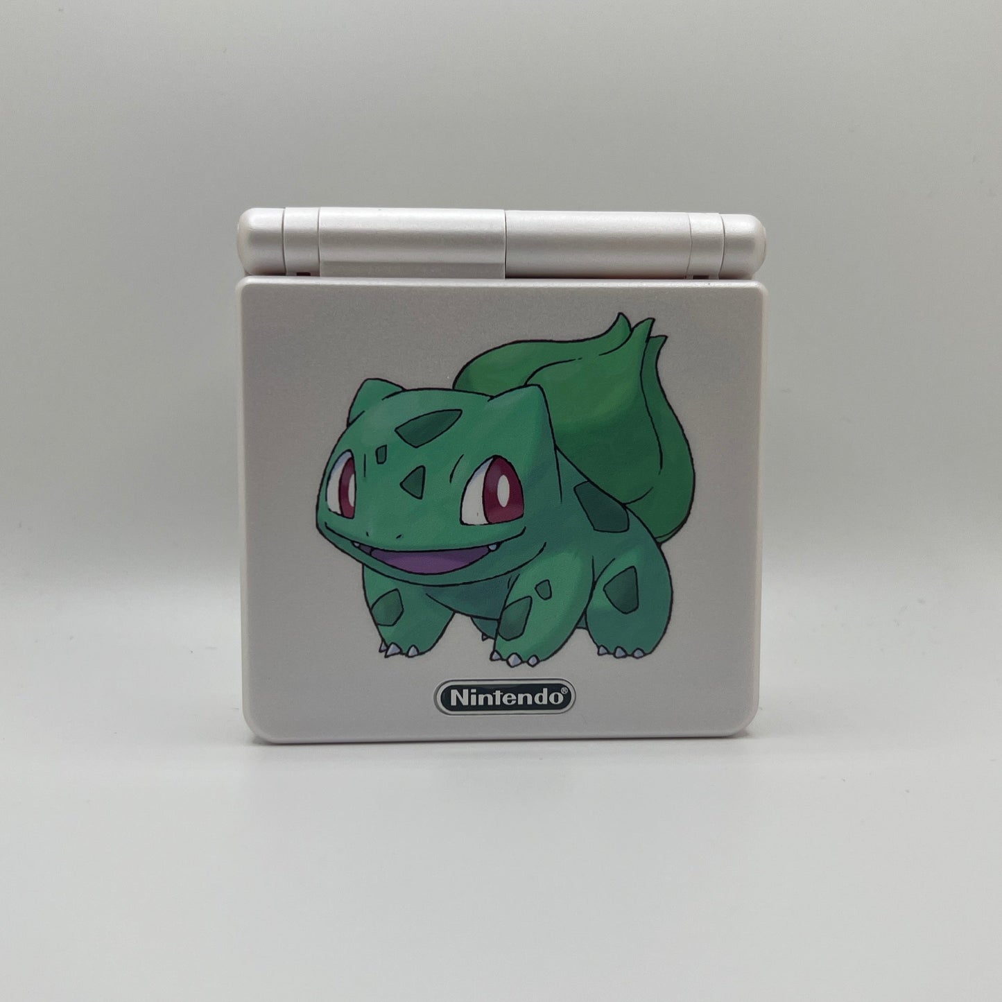 Modded Gameboy Advanced SP | Bulbasaur Shell | V5 IPS Display
