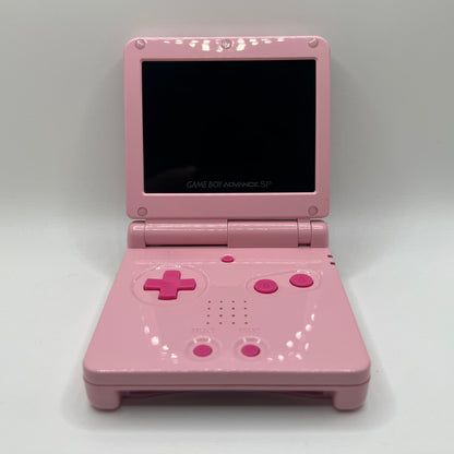 Modded Gameboy Advance SP | Kirby Shell and Box | 3.0 IPS Display