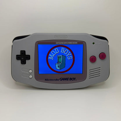 Modded Gameboy Advanced | Classic DMG Shell | V5 IPS Display