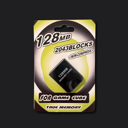 True Memory 128MB Memory Card for Nintendo GameCube & Wii