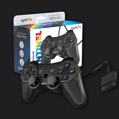 XYAB SENTINEL Wired Controller for PlayStation & PlayStation 2