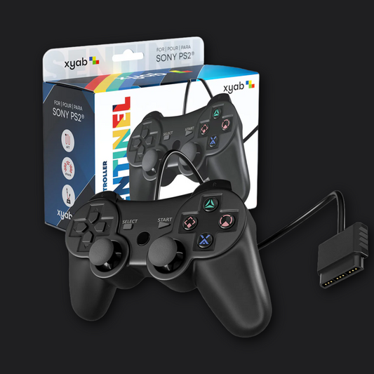 XYAB SENTINEL Wired Controller for PlayStation & PlayStation 2