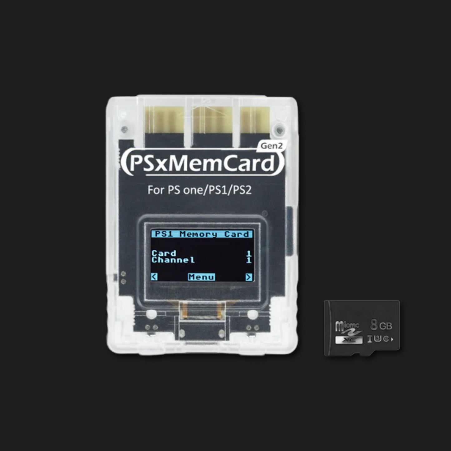 Bitfunx PSxMemCard Gen 2 for PlayStation and PlayStation 2