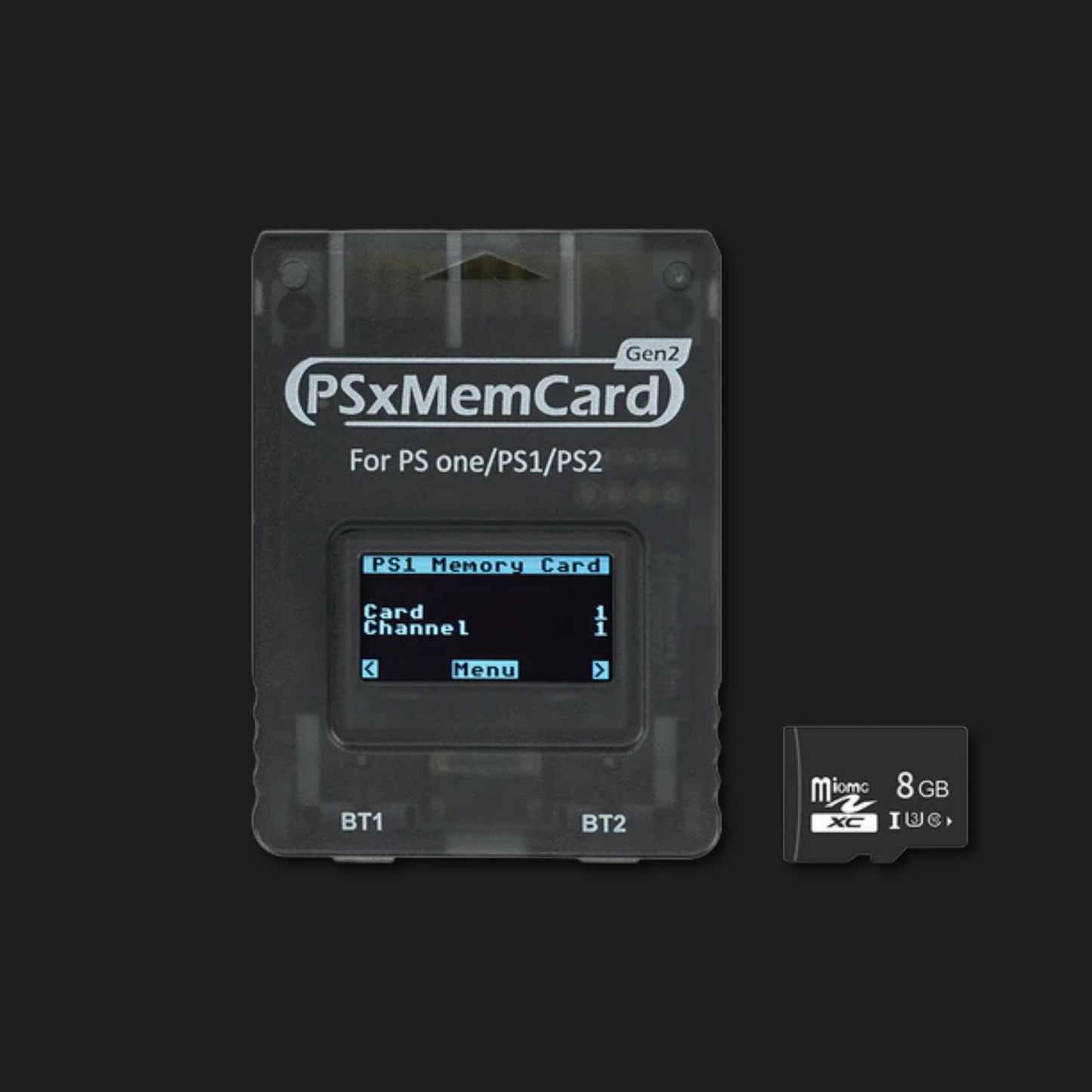 Bitfunx PSxMemCard Gen 2 for PlayStation and PlayStation 2