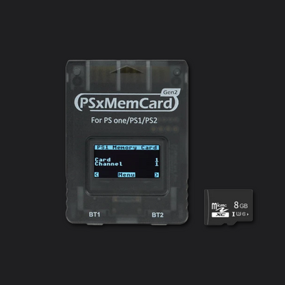 Bitfunx PSxMemCard Gen 2 for PlayStation and PlayStation 2