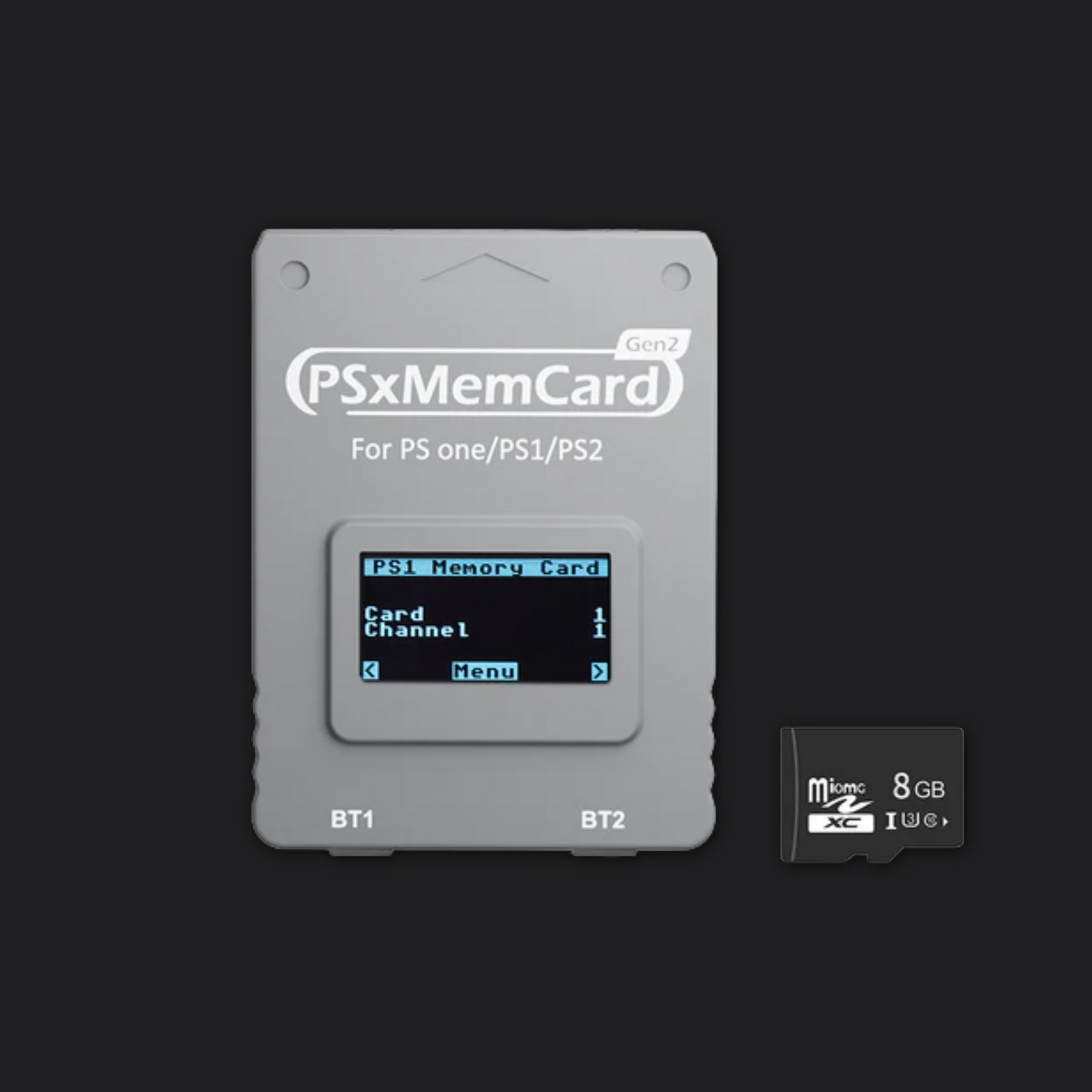 Bitfunx PSxMemCard Gen 2 for PlayStation and PlayStation 2