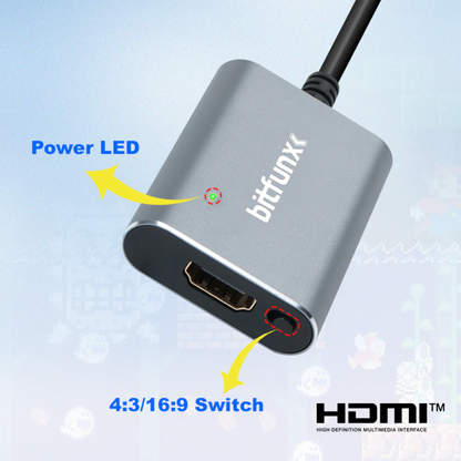 Bitfunx Pro HDMI Adapter For NGC N64 SNES