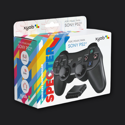 XYAB SPECTER Wireless Controller for PlayStation & PlayStation 2