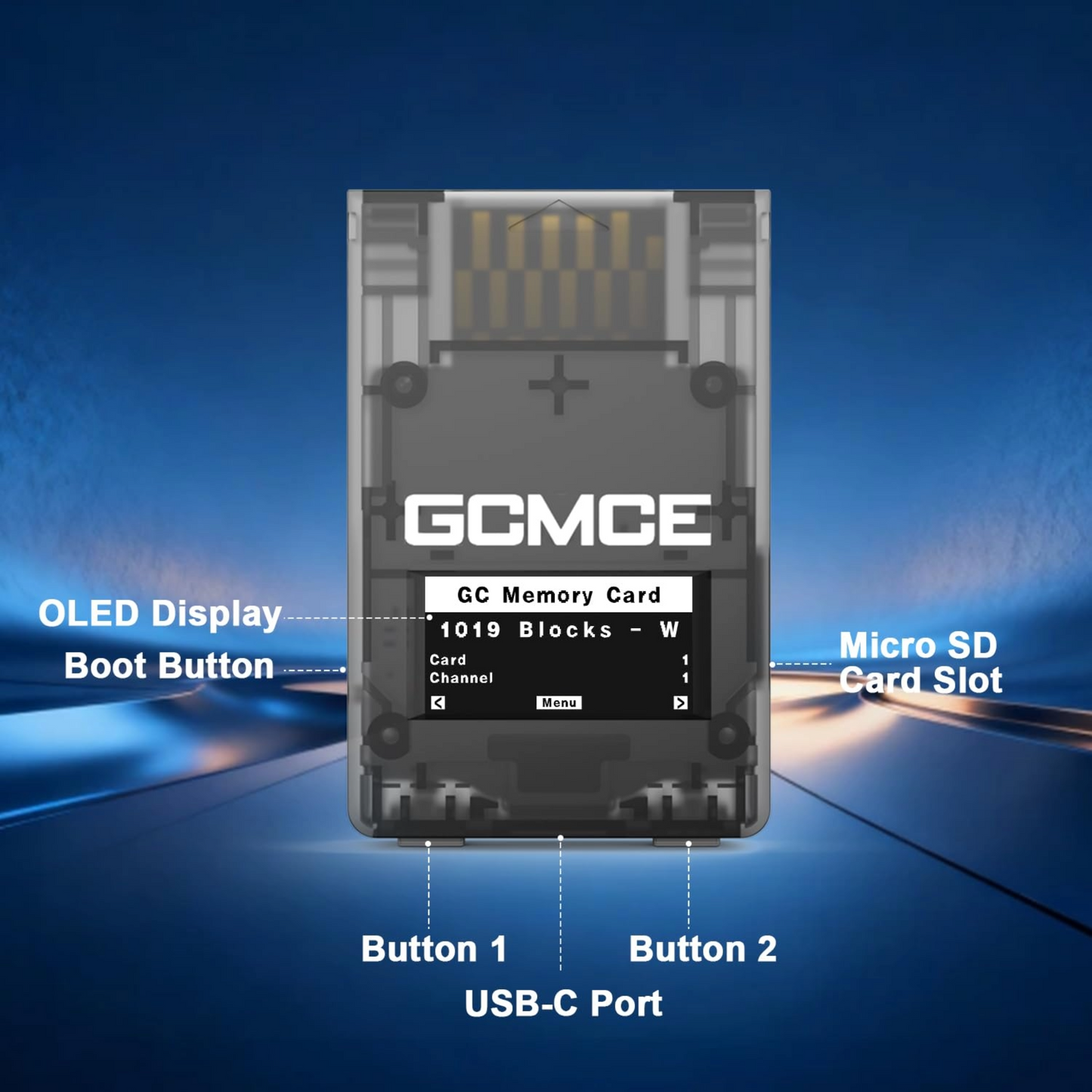 Bitfunx GCMCE (FlipperMCE) – GameCube Memory Card Emulator