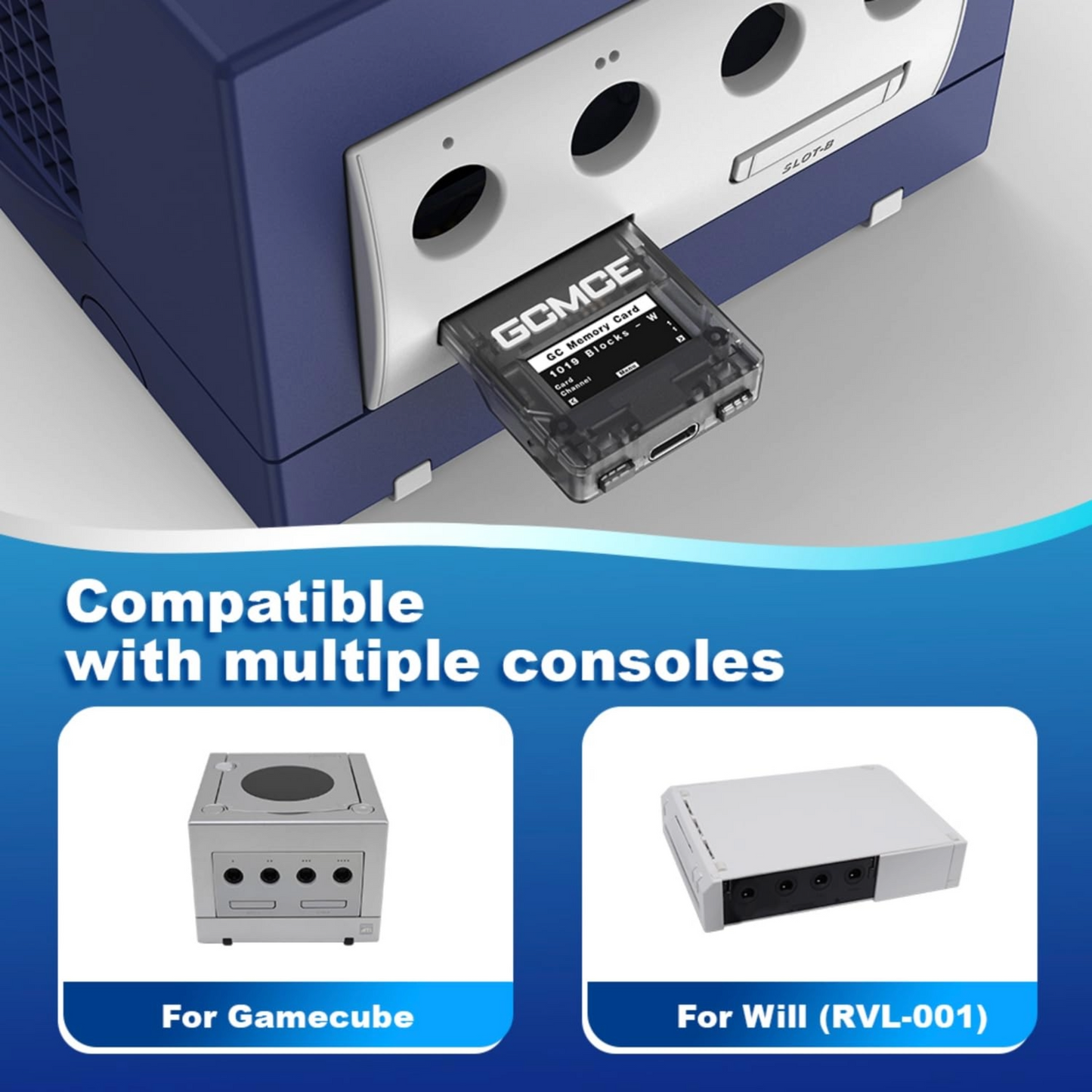 Bitfunx GCMCE (FlipperMCE) – GameCube Memory Card Emulator