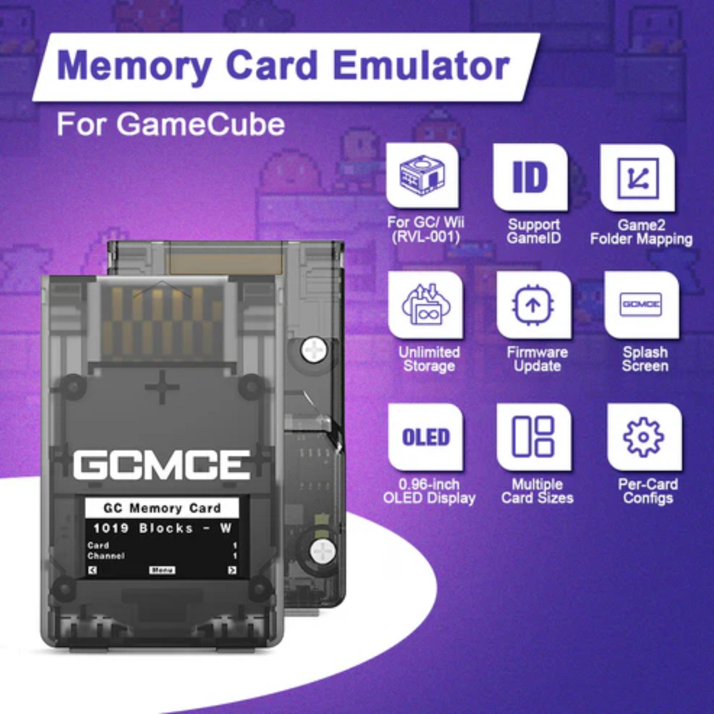 Bitfunx GCMCE (FlipperMCE) – GameCube Memory Card Emulator