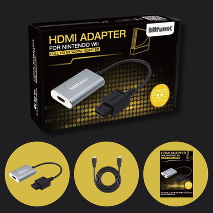 Bitfunx Pro HDMI Adapter For Wii